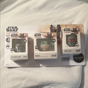 Disney Star Wars Mandalorian Ultra-Portable Speaker - Black and Silver